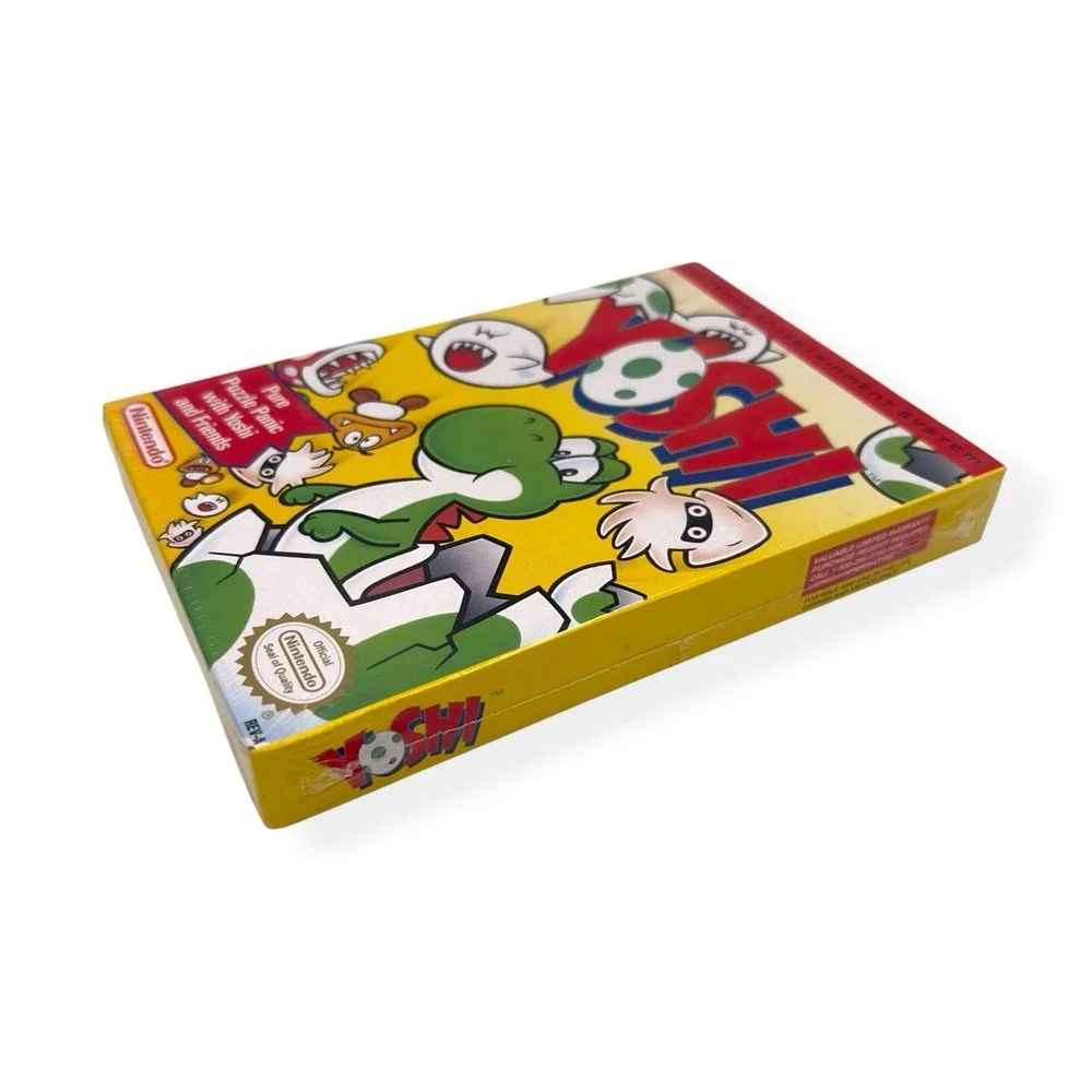 Yoshi (Nintendo Entertainment System, 1992) NEW & FACTORY PLASTIC SEALED CIB